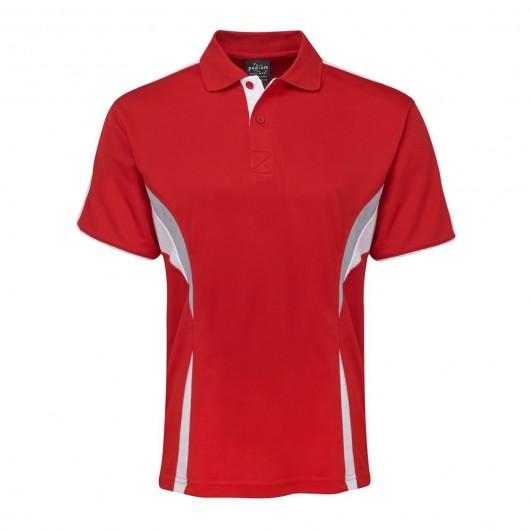 Red White Coolabah Polo Shirts